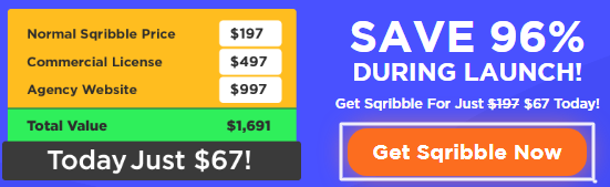 Sqribble Pricing & discounts
