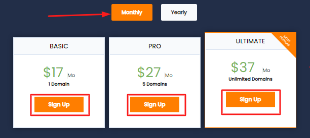 Provely Monthly Plans