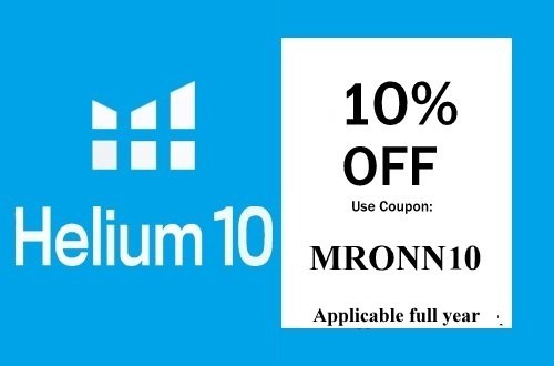 10% off Helium 10 coupon