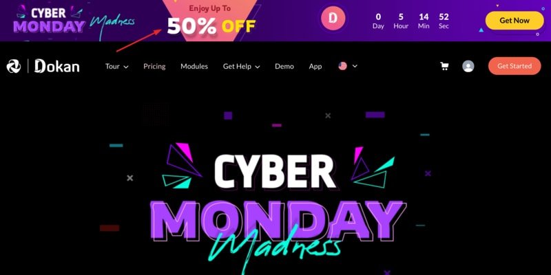 50% OFF Cyber Monday Deal