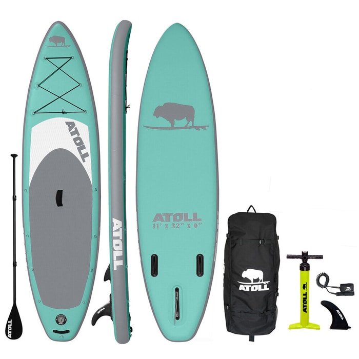  Aquamarine 11 ft Inflatable Stand Up Paddle Board