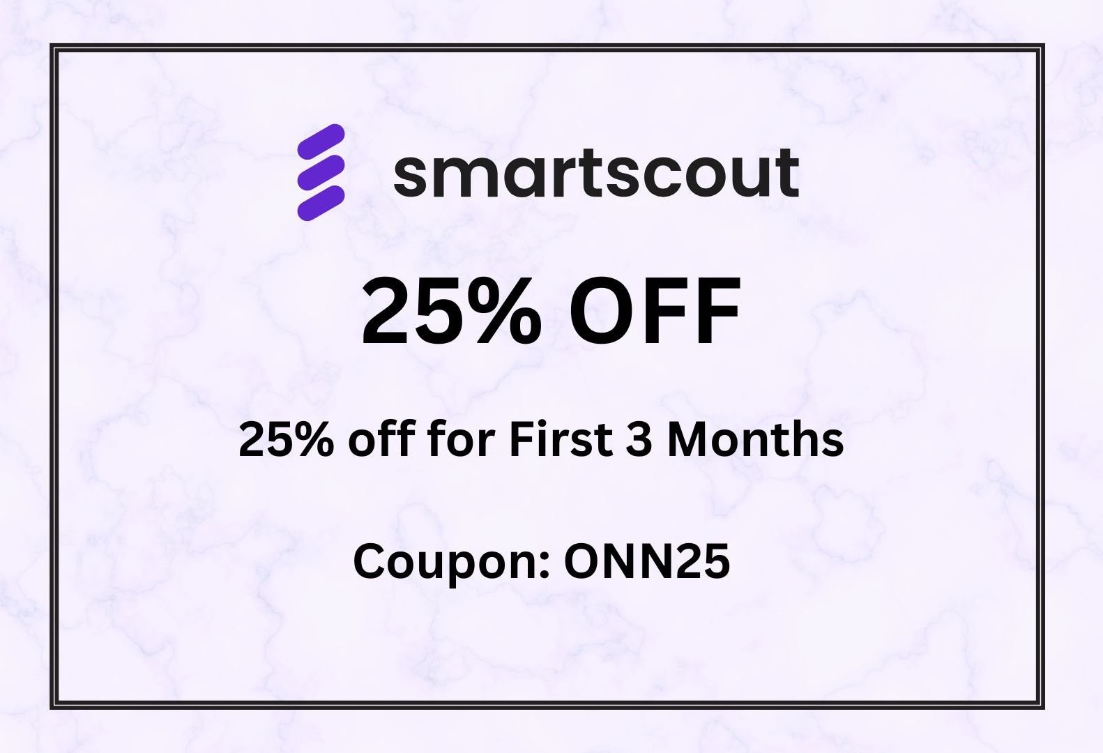 25% OFF SmartScout Coupon Code - ONN25